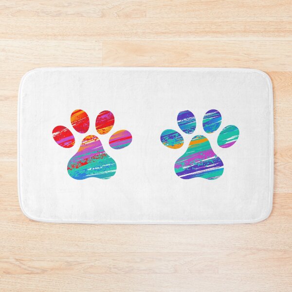 Item preview, Two Cats Colorful Paws designed and sold by Blackmoon9.