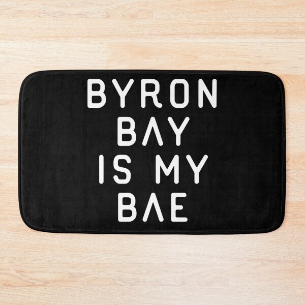 Item preview, Byron Bay is my Bae typography text art by Word Fandom - wordfandom designed and sold by Kerry Pritchard.