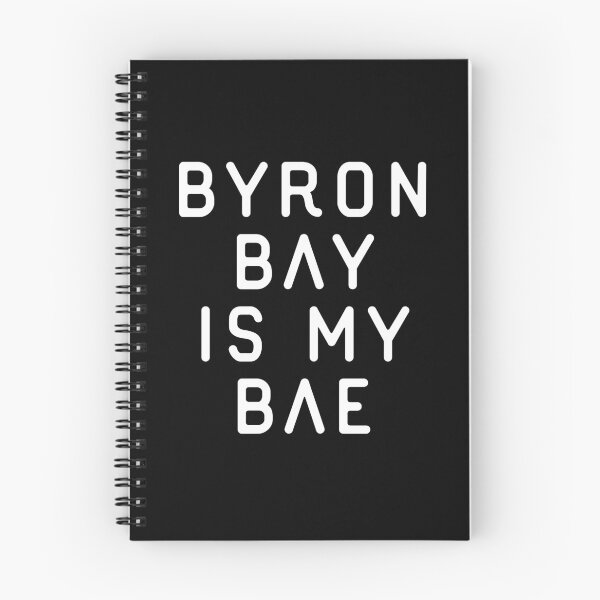 Item preview, Byron Bay is my Bae typography text art by Word Fandom - wordfandom designed and sold by Kerry Pritchard.