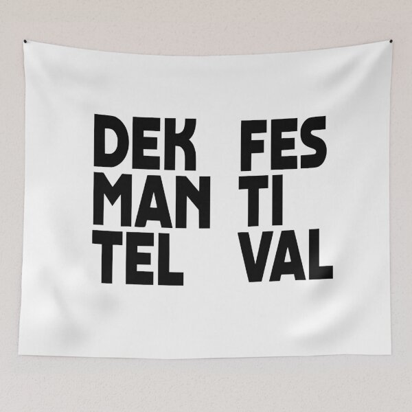 Item preview, Dekmantel Music Festival  designed and sold by EmNe.