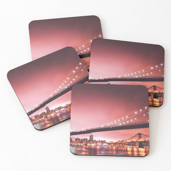 Item preview, brooklyn bridge at dusk designed and sold by franckreporter.