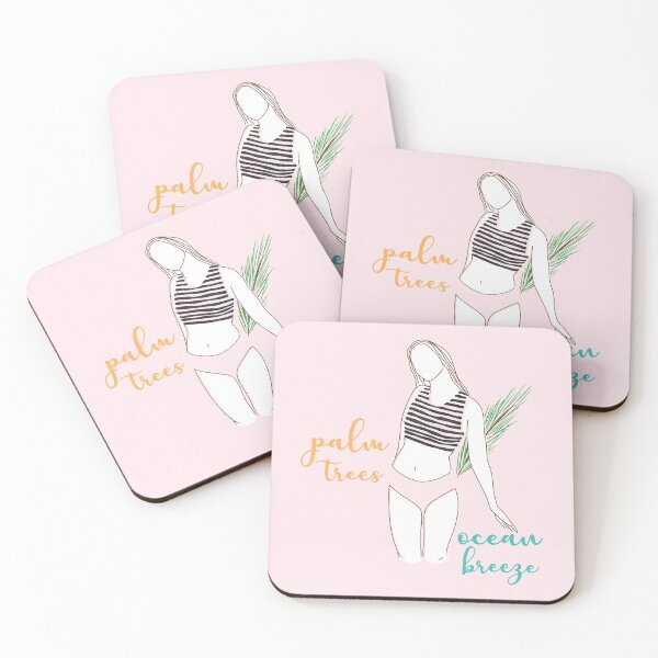 Item preview, PALM TREES OCEAN BREEZE designed and sold by aydapadi.