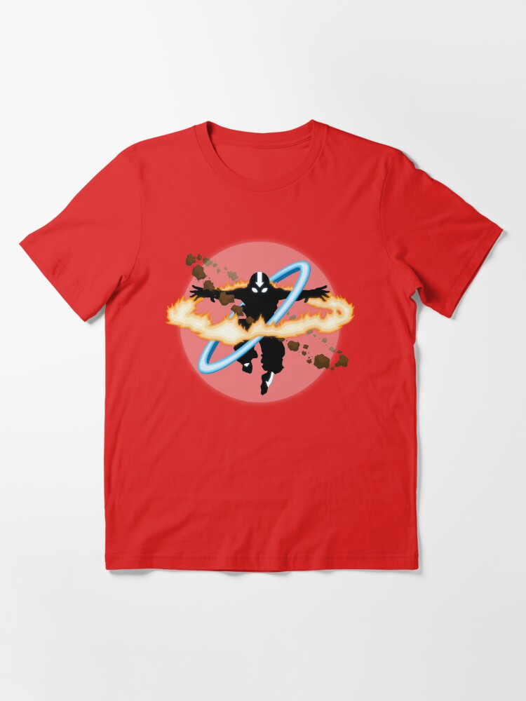 Alternate view of Aang going into uber Avatar state Essential T-Shirt