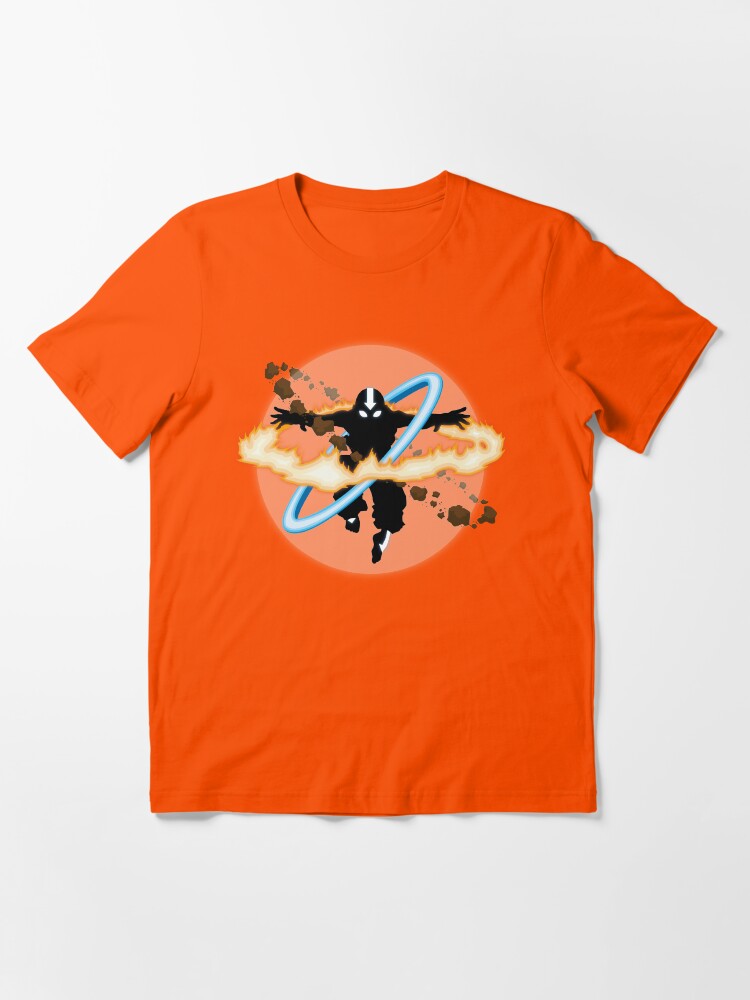 Alternate view of Aang going into uber Avatar state Essential T-Shirt