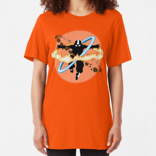 Aang going into uber Avatar state Slim Fit T-Shirt
