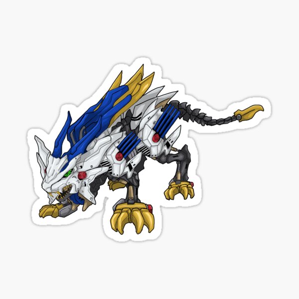 WILD LIGER ZOIDS -Full_- Sticker
