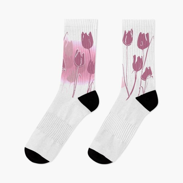 Item preview, TULIPS - lilac designed and sold by nibsgallery.