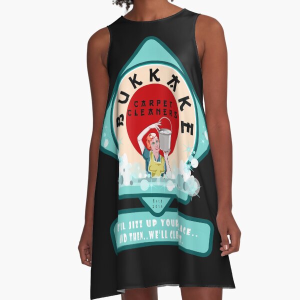 Bukkake Carpet Cleaners A-Line Dress