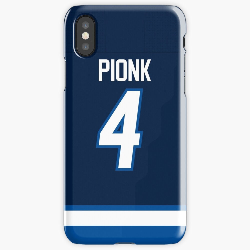 "Winnipeg Jets Neal Pionk Home Jersey Back Phone Case" iPhone Case
