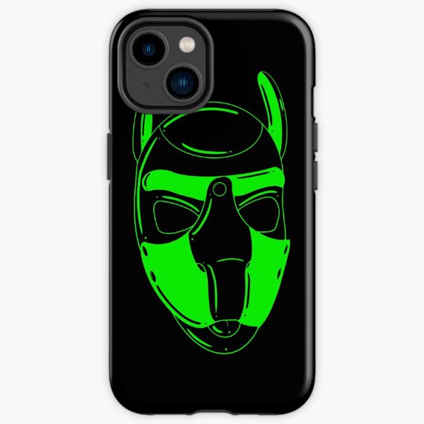 Neon green hood iPhone Tough Case