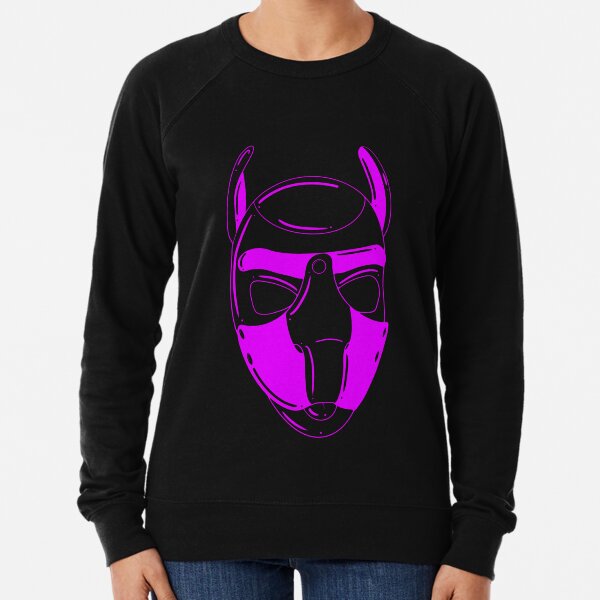 Pink pup hood Lightweight Sweatshirt