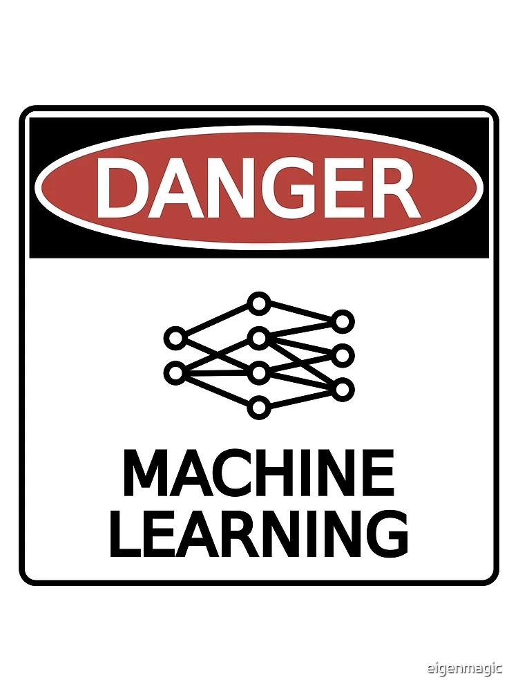 Thumbnail 3 of 3, Scarf, Danger: Machine Learning designed and sold by eigenmagic.