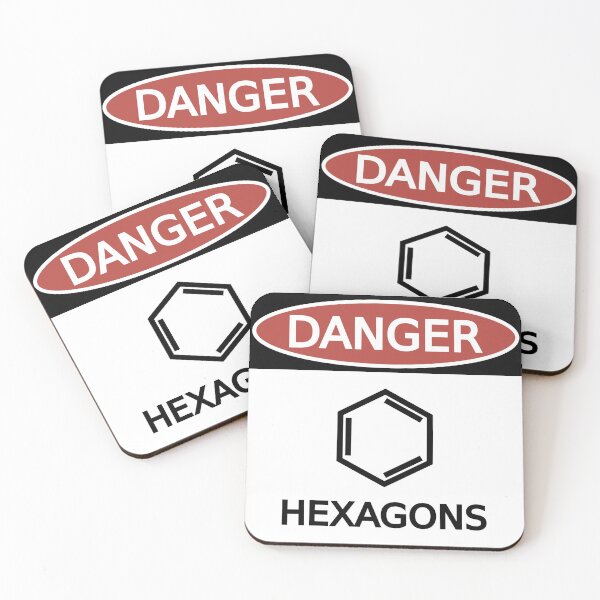 Item preview, Danger: Organic Hexagons designed and sold by eigenmagic.