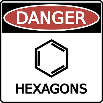Artwork thumbnail, Danger: Organic Hexagons by eigenmagic