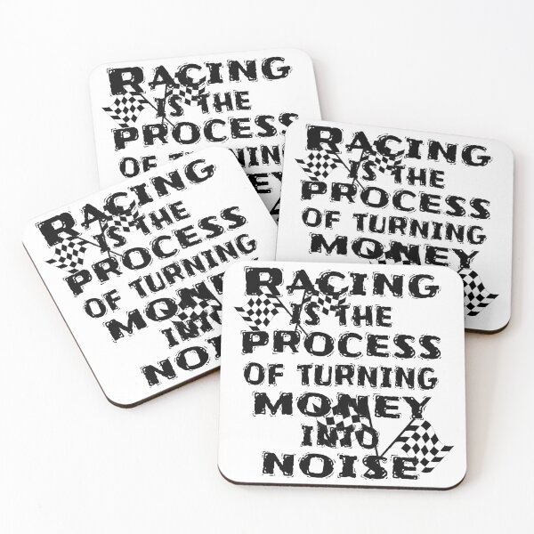 Item preview, Racing Turning Money to Noise Funny Track Car 2 Large Flags Racing Design Gift Apparel designed and sold by GabiBlaze.