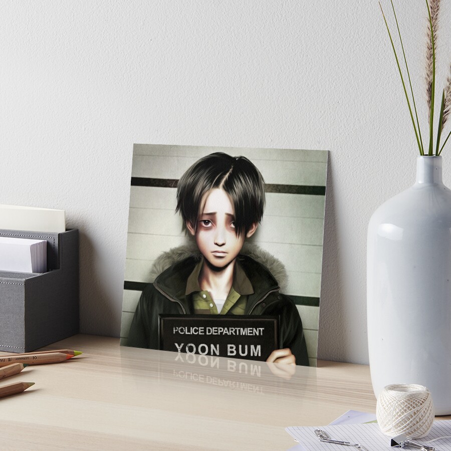 Yoon Bum, Killing Stalking Art Board Print for Sale by annieee-6