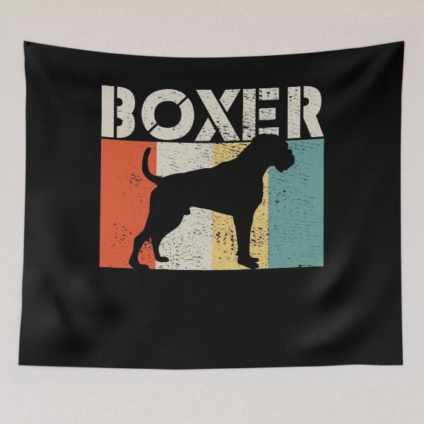 Item preview, Boxer Dog Retro designed and sold by 4tomic.