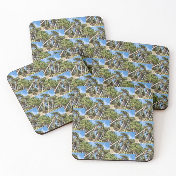 Item preview, Leaning trees, forest, landscape designed and sold by Sternchen2789.