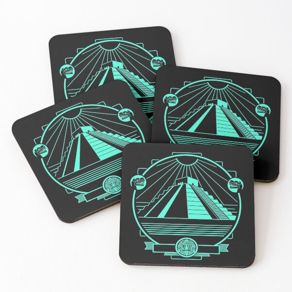 Item preview, Mayan pyramid Chichen Itza Emblem designed and sold by Gamma-Ray.
