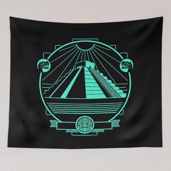 Item preview, Mayan pyramid Chichen Itza Emblem designed and sold by Gamma-Ray.