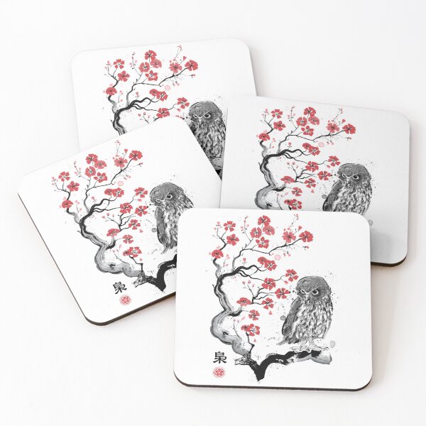 Item preview, Fukuro sumi-e designed and sold by zoezowie79.