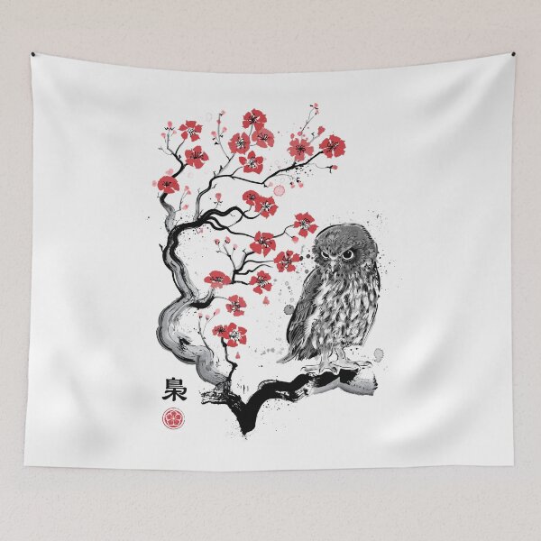 Item preview, Fukuro sumi-e designed and sold by zoezowie79.