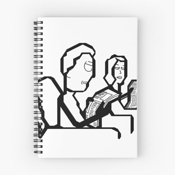 Item preview, Jerry and Beth reading a newspaper  designed and sold by Ziad Alhaddad.