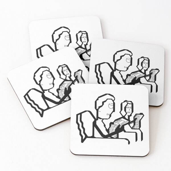 Item preview, Jerry and Beth reading a newspaper  designed and sold by Ziad Alhaddad.