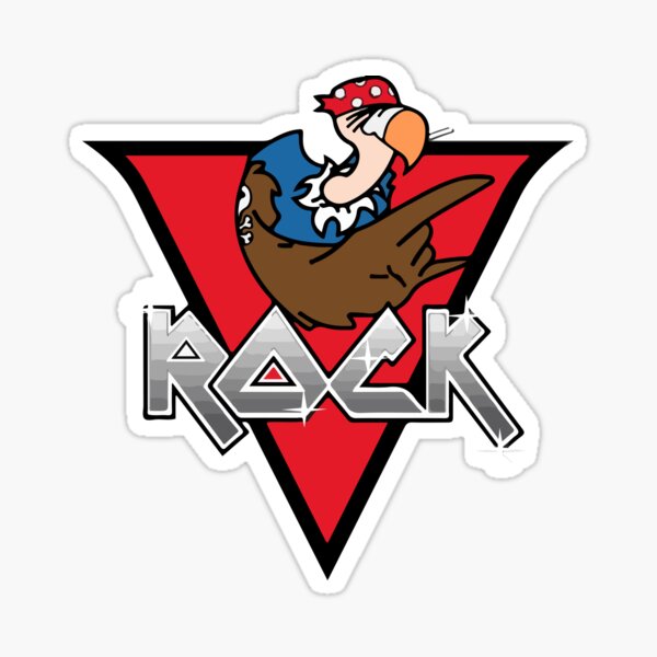 GTA Vice City V Rock Sticker