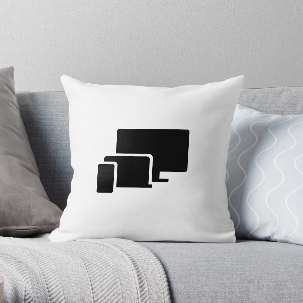 Item preview, Throw Pillow designed and sold by developer-gifts.