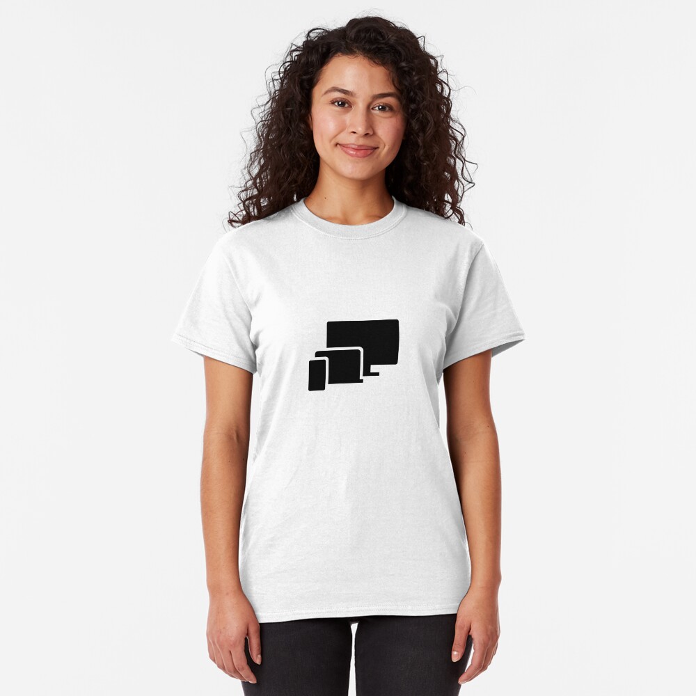 Phone Laptop Desktop Technology (Inverted) Classic T-Shirt
