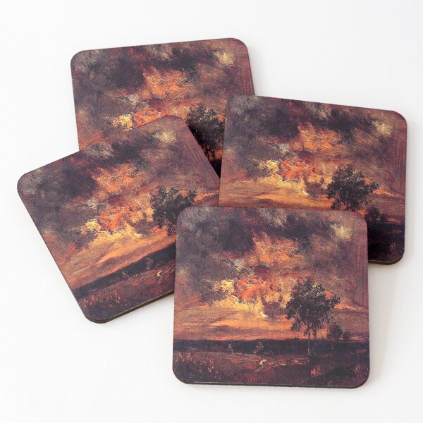 Item preview, Twilight Landscape-Theodore Rousseau designed and sold by LexBauer.