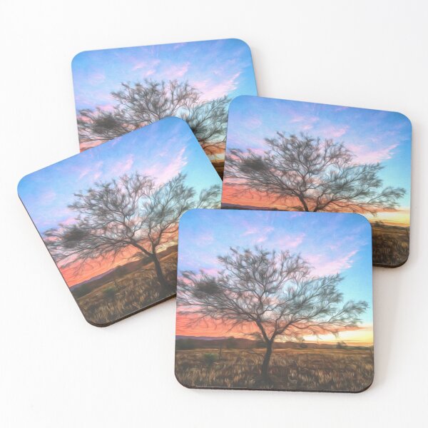 Item preview, Outback Sunset (digital painting) designed and sold by Ray's Photos & Art.
