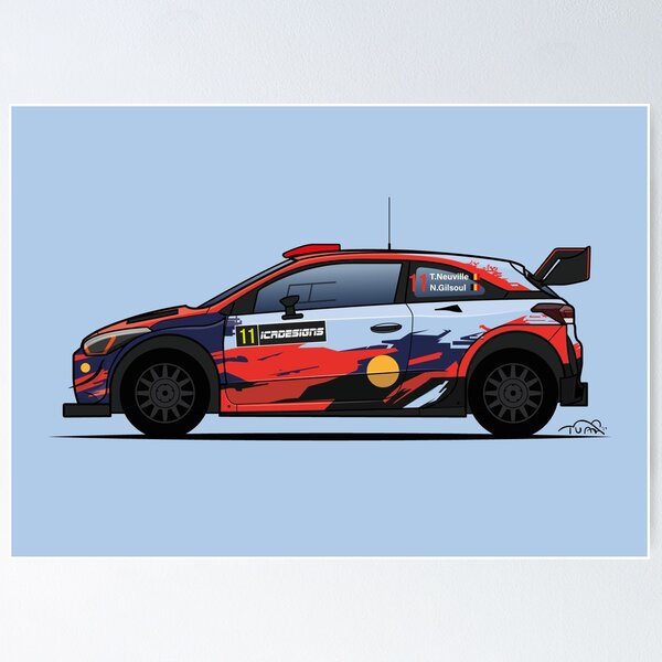 Item preview, Hyundai I20 WRC Neuville designed and sold by ICRDesigns.