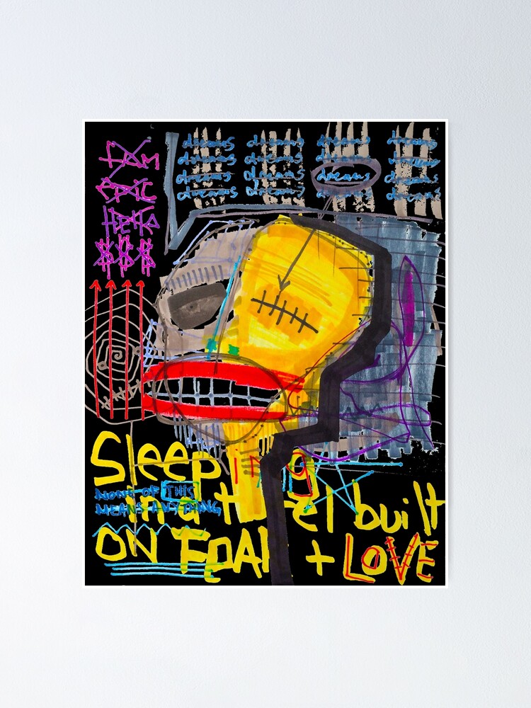 Alternate view of Sleeping in a Hotel Built on Fear & Love Poster