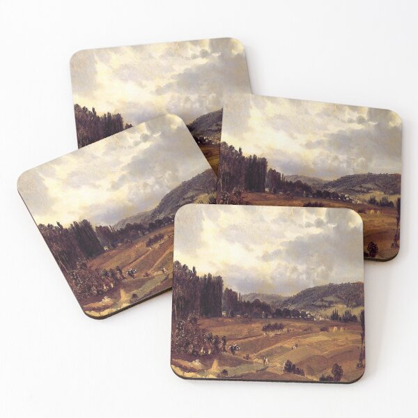 Item preview, Landscape with Farmland-Theodore Rousseau designed and sold by LexBauer.