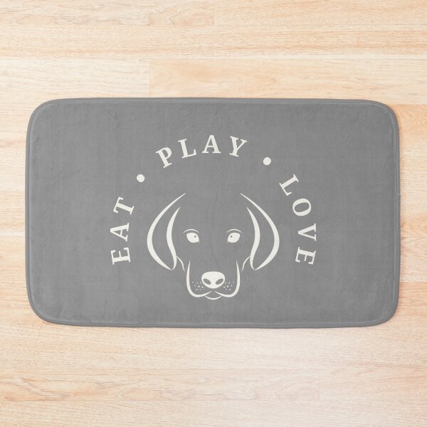 Item preview, Eat Play Love - Family Dog Friendship designed and sold by madtoyman.