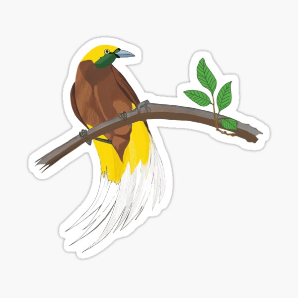 Bird of Paradise Sticker