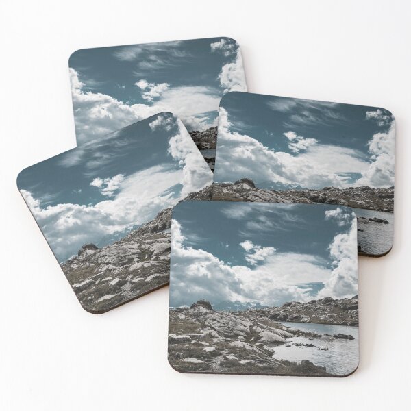 Item preview, clouds in the mountains designed and sold by Dyrk Wyst Redbubble Shop.