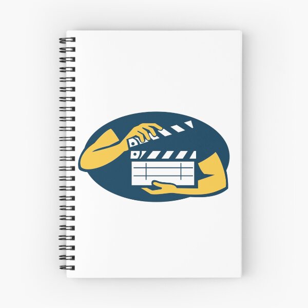 Item preview, Hand Holding Movie Clapboard Oval Retro designed and sold by patrimonio.