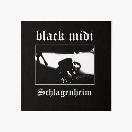 Black Midi Schlagenheim Metal Art Board Print
