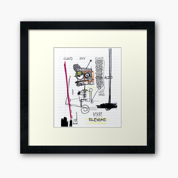 Weather System Framed Art Print