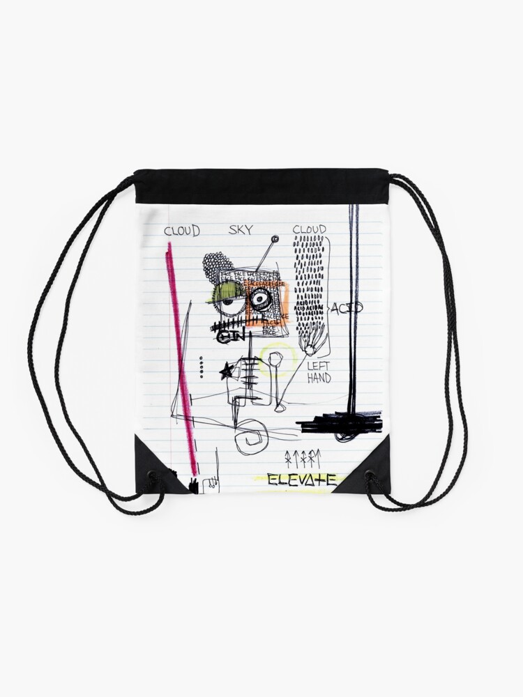 Alternate view of Weather System Drawstring Bag