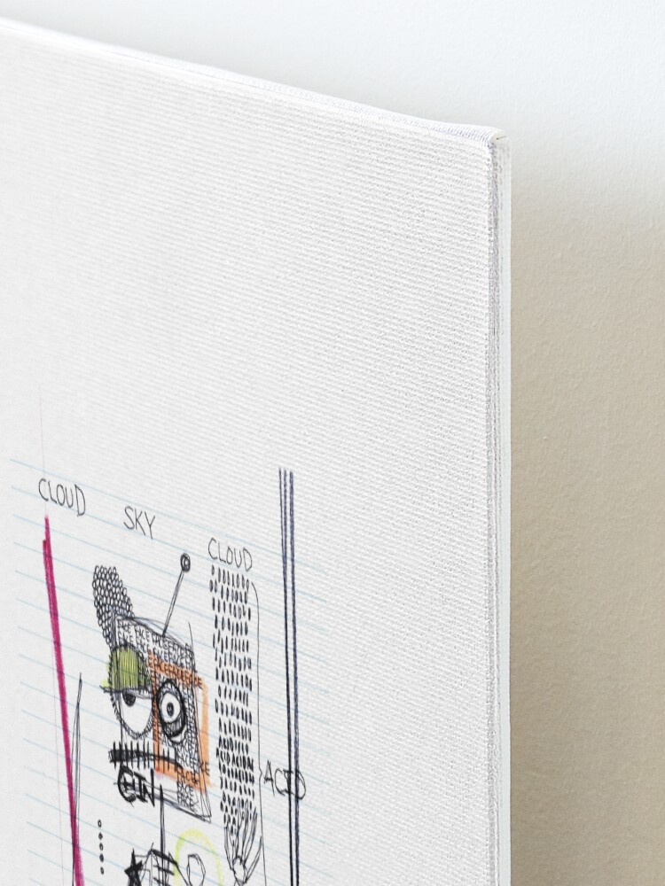 Alternate view of Weather System Mounted Print