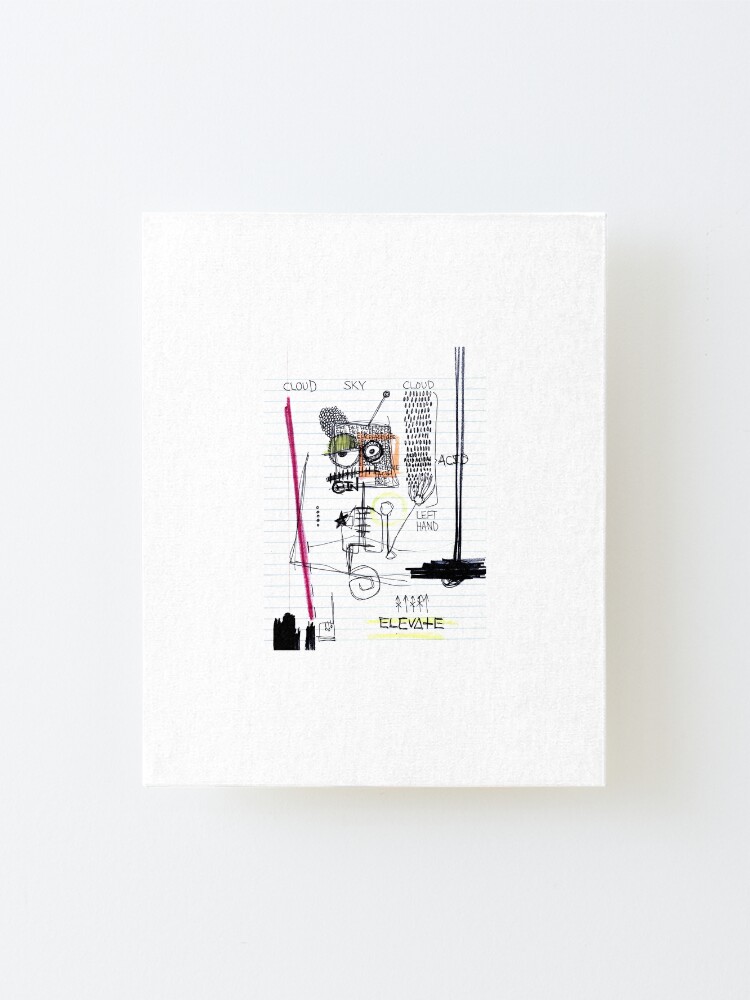 Alternate view of Weather System Mounted Print