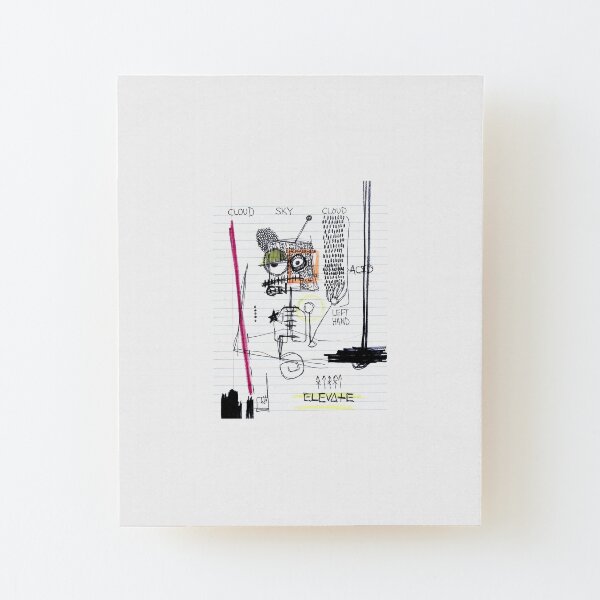 Weather System Wood Mounted Print