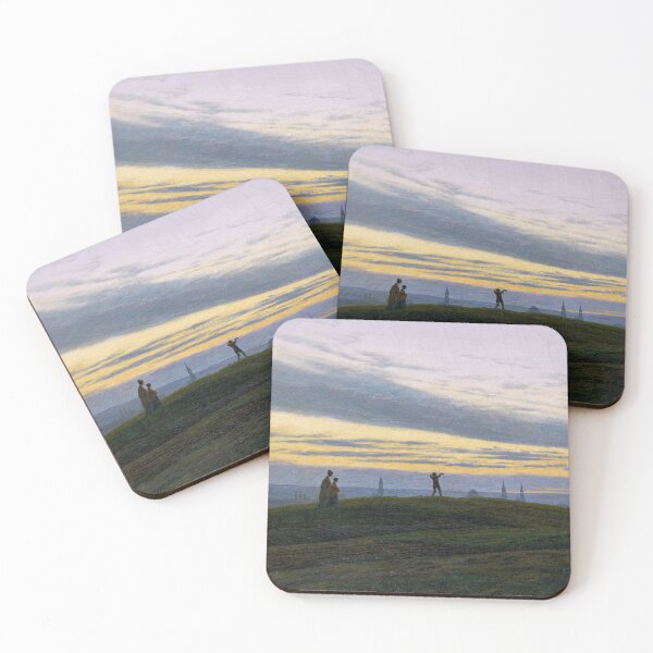 Item preview, Caspar David Friedrich - The Evening Star designed and sold by ArtExpression.