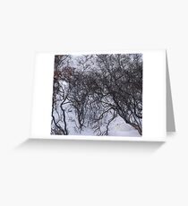Hare's arctic lair Greeting Card