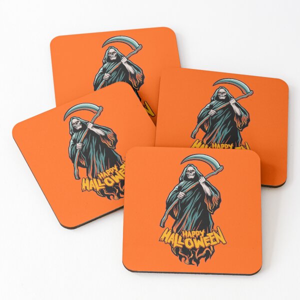 Item preview, Happy Halloween Scary Grim Reaper  designed and sold by amos20111.