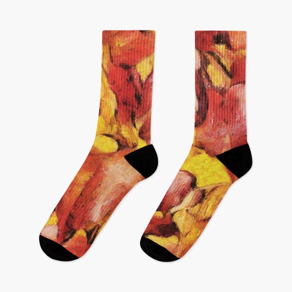 Item preview, Fall Leaves in Warm Shades of Red, Orange and Yellow Colors designed and sold by Scotch Macaskill.